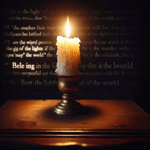 Bible verses about the light of the world